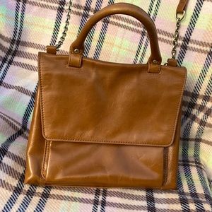 HOBO Meter Crossbody in Truffle